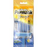 Gilette Gillette Permatik Banyo Kullan At Tıraş Bıçağı 5 Adet 3 Adet
