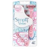 Gilette Venüs Simply 3 Bıçaklı 4'lü Tıraş Bıcağı