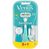 Gilette Venüs Tıraş Bıçağı Sensitive 3+1