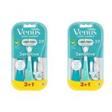 Gilette Venüs Tıraş Bıçağı Sensitive 4 'lü 2 Paket