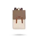 Gillario Design 02 15.6 Inch Bej Kanvas (Vizon Kapak) Laptop Sırt Çantası