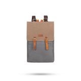 Gillario Design 02 15.6 Inch Gri Kanvas (Vizon Kapak) Laptop Sırt Çantası