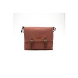 Gillario Design 03 Kanvas - Deri Kiremit 15.6 Inch Postacı Laptop Çantası