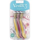 Gillette 2 Adet Venus3 Dragonfruit 3'lü Kullan At Tıraş Bıçağı