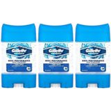 Gillette Antiperspirant Cool Wave Gel 70ml 3 Adet Deodorant