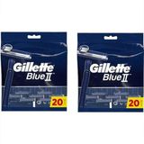 Gillette Blue 2 2x20 Adet Extra Büyük Kullan At Tıraş Bıçağı