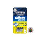 Gillette Blue 3 6'lı Fenerbahçe Taraftar Tıraş Bıçağı