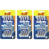 Gillette Blue 3 Comfort 24 Adet Tıraş Bıçağı