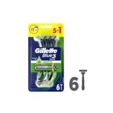 Gillette Blue 3 Plus Sensitive Kullan At Erkek Tıraş Bıçağı 6'lı