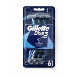 Gillette Blue 3 Plus UEFA Champions League Özel Seri Tıraş Bıçağı 6’lı Paket