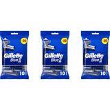 Gillette Blue2 Kullan At Tıraş Bıçağı 10'lu -3 Adet