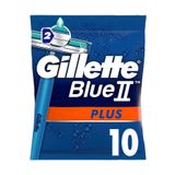 Gillette Blue2 Plus Kullan At Erkek Tıraş Bıçağı 10'Lu - Diş Beyazlatıcı Köpük Hediye