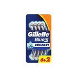 Gillette Blue3 Comfort Kullan-At Tıraş Bıçağı 8'li