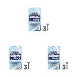 Gillette Blue3 Cool Kullan At Erkek Tıraş Bıçağı 6'li 3lü paket