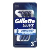 Gillette Blue3 Plus Tıraş Bıçağı 3'Lü (3'Li Paket)