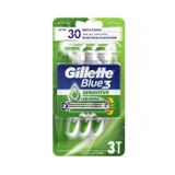 Gillette Blue3 Sensitive Kullan At Tıraş Bıçağı 3 Adet