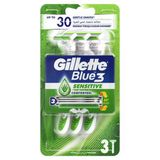 Gillette Blue3 Sensitive Kullan At Tıraş Bıçağı 3'Lü 3 Adet