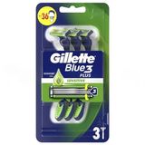 Gillette Blue3 Sensitive Kullan At Tıraş Bıçağı 3'lü