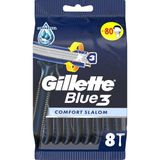 Gillette Blue3 Slalom Kullan At Erkek Tıraş Bıçağı 8 Adet - 1 Adet