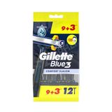 Gillette Blue3 Slalom Tıraş Bıçağı 9 + 3'Lü Poşet