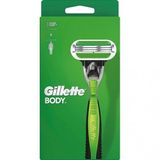 Gillette Body erkek tıraş makinesi, ıslak tıraş makinesi + 1 tıraş bıçağı, 3 kat bıçak ağzı ile