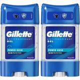 Gillette Clear Jel Power Rush Antiperspirant Deodorant 70 ml 2li paket 993128