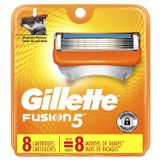 Gillette Fusion 5 Güç Kartuşları 8 ea
