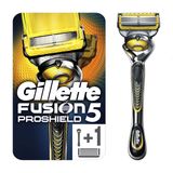 Gillette Fusion 5 ProShield tıraş makinesi, erkek, hassas ve kaygan kaplama için, tıraş makinesi + 1 tıraş bıçağı