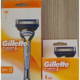 Gillette Fusion 5 Start 6'li Yedek Bıçak + Fusion Start Tıraş Mak