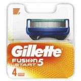 Gillette Fusion 5 Start 6'Li Yedek Bıçak + Fusion Start Tıraş Makinesi
