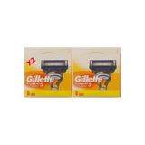 Gillette Fusion 5 Start Yedek Bıçak 8'li 2 PAKET (Almanya Üretim) Erkek