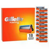 Gillette Fusion 5 Tıraş Bıçağı, Erkek Islak Tıraş Makineleri İçin 5 Katlı Bıçağa Sahip 18 Yedek Bıçak