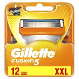 Gillette Fusion Erkek Tıraş Bıçağı, 12'Li Paket
