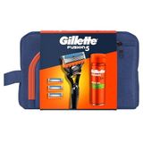 Gillette Fusion H+4 & Fusion Jel 200 ML & Çanta