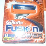 Gillette Fusion Power bıçakların, 8 adet