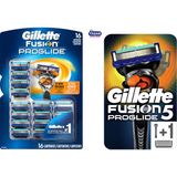 Gillette Fusion Proglıde 16'lı Yedek Yeni+ Proglide 1up Set