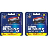 Gillette Fusion Proglide 4'lü 4987176103475 Yedek Tıraş Bıçağı 5 Bıçaklı Sistem Cinsiyet: Erkek Uzun Ömürlü Kullanım