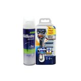 Gillette Fusion Proglide 5 Up Tıraş Makinası+ 250ml Sensitive Köp