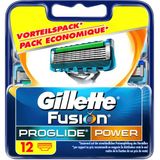 Gillette Fusion Proglide Power Erkek Tıraş Bıçağı, 1'Li Paket (1 X 12 Parça)