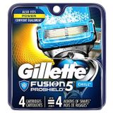 Gillette Fusion Proshield Chill Kartuş 4Ct