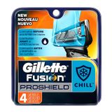 Gillette Fusion ProShield Soğutucu Kartuşlar - 4 Ct, 3'lü Paket