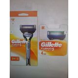 Gillette Fusion Start Tıraş Makinesi + 2 Adet Yedek Tıraş Bıçağı Başlığı +Yedek Bıçağı Başlığı x4