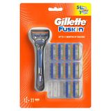 Gillette Fusion Tıraş Bıçağı 10'Lu Paket + Erkek Tıraş Bıçağı