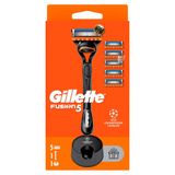 Gillette Fusion Tıraş Makinesi + 4 Adet Yedek Tıraş Bıçağı + Piremium Stand Hediyeli Paket