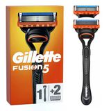 Gillette Fusion Tıraş Makinesi + Yedek Tıraş Bıçak (6'Li Paket)