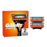Gillette Fusion Yedek Tıraş Bıçağı 2 Adet (4'Li Paket)