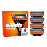 Gillette Fusion Yedek Tıraş Bıçağı 4 Adet (4'Li Paket)