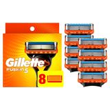 Gillette Fusion5 Erkekler için Jilet Yedekleri, 8 Tıraş Bıçağı Yedekleri