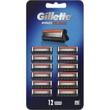 Gillette Fusion5 Proglide 12'li Yedek Erkek Tıraş Bıçağı Konforlu Tıraş ve Uzun Süreli Kullanım Sunar