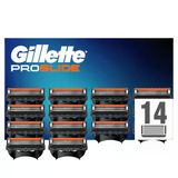 Gillette Fusion5 Proglide Tıraş Bıçakları, Posta Kutusuna Hazır Ambalaj, 14 Parça